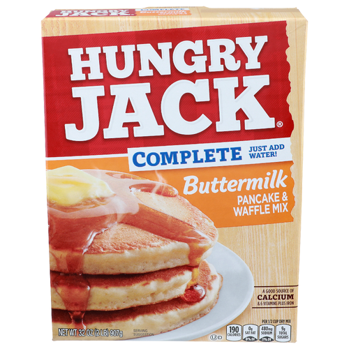Hungry Jack Buttermilk Complete Pancake & Waffle Mix - 32 Ounce