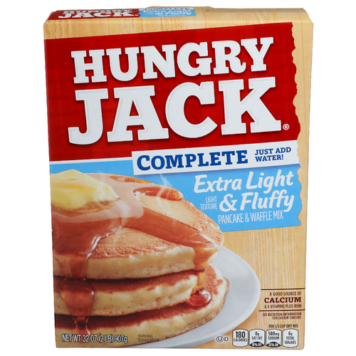 Hungry Jack Extra Light & Fluffy Pancake & Waffle Mix - 32 Ounce
