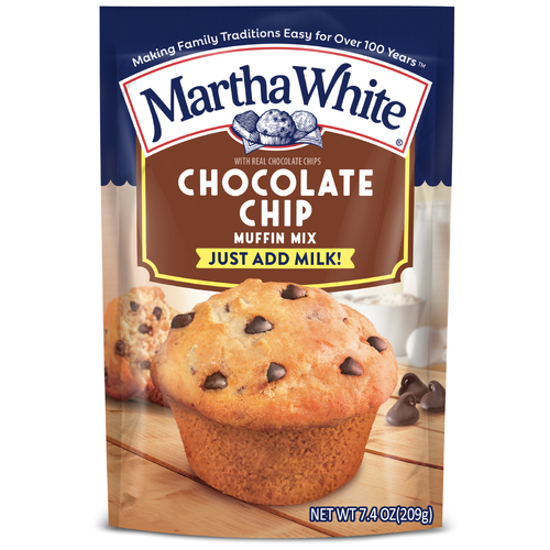 Martha White Chocolate Chip Muffin Mix - 7.4 Ounce Image 1 of 4