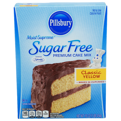Pillsbury Classic Yellow Premium Cake Mix - 0.667 Ounce - 24 Count