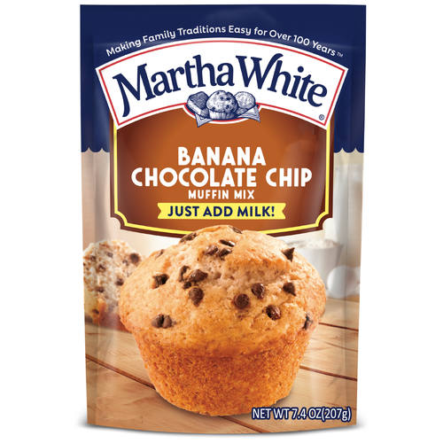 Martha White Banana Chocolate Chip Muffin Mix - 7.4 Ounce