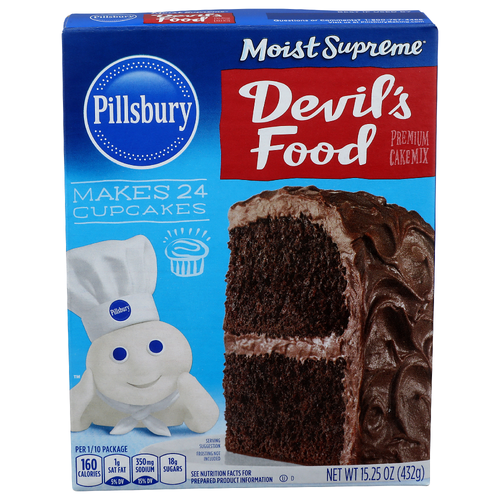 Pillsbury Devil's Food Premium Cake Mix - 15.25 Ounce