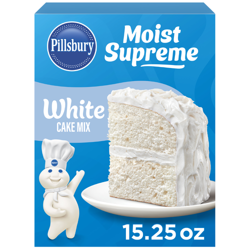 Pillsbury White Premium Cake Mix - 15.25 Ounce Image 1 of 4