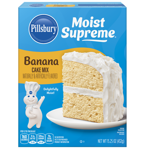Pillsbury Banana Cake Mix - 15.25 Ounce