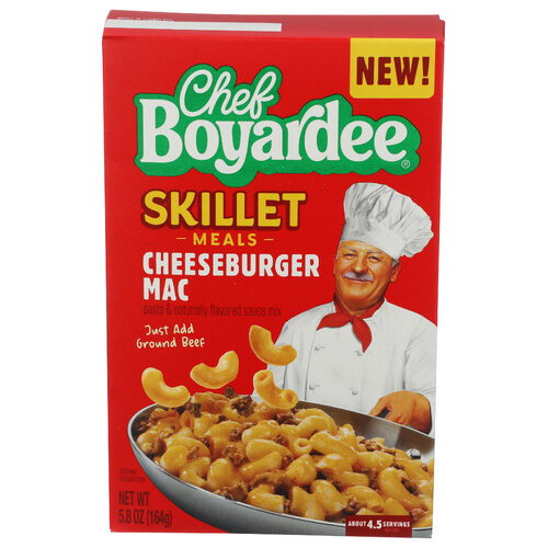 Chef Boyardee Cheeseburger Mac Skillet Meal - 5.8 Ounce
