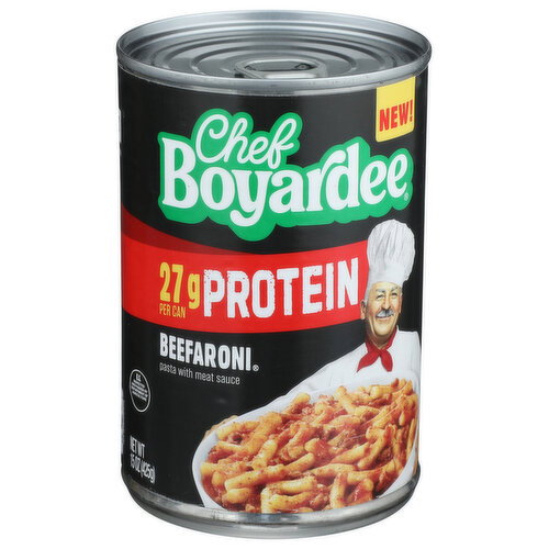 Chef Boyardee Cb Protein Beefaroni - 15 Ounce