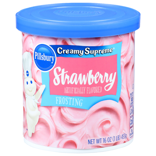 Pillsbury Creamy Supreme Strawberry Frosting - 16 Ounce