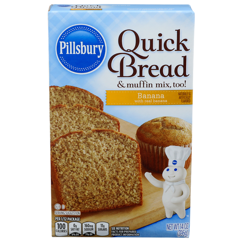 Pillsbury Banana With Real Quick Bread - 14 Ounce