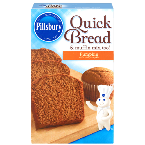 Pillsbury Pumpkin Quick Bread & Muffin Mix, Too! - 14 Ounce