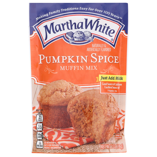 Martha White Pumpkin Spice Muffin Mix - 7 Ounce