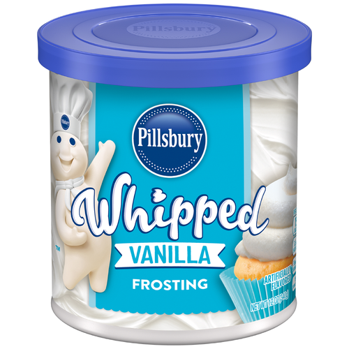 Pillsbury Whipped Vanilla Frosting, Tub - 12 Ounce