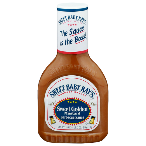 Sweet Baby Ray's Golden Mustard Barbecue Sauce - 18 Ounce
