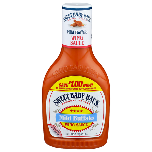 Sweet Baby Ray's Wing Sauce, Mild Buffalo - 16 Fluid Ounce