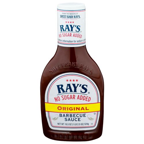 Ray's No Sugar Added Original Barbecue Sauce - 18.5 Ounce
