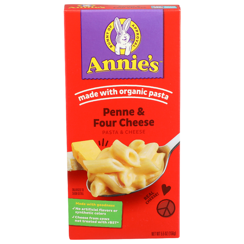 Annie's Penne & Four Cheese Pasta - 5.5 Ounce