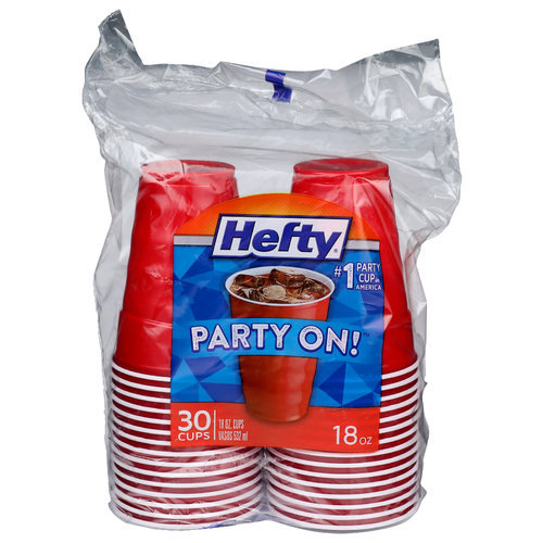 Hefty Party Cup - 18 Ounce - 30 Count