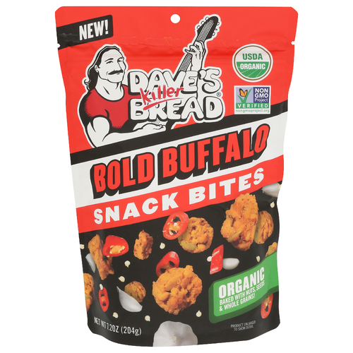 DAVE's Killer Bread Buffalo Organic Snack Bites Bold - 7.2 Ounce