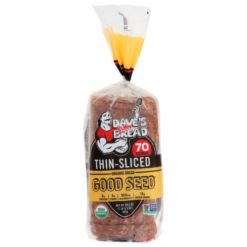 Dave's Killer Bread Thin-Sliced Organic Good Seed - 20.5 Ounce