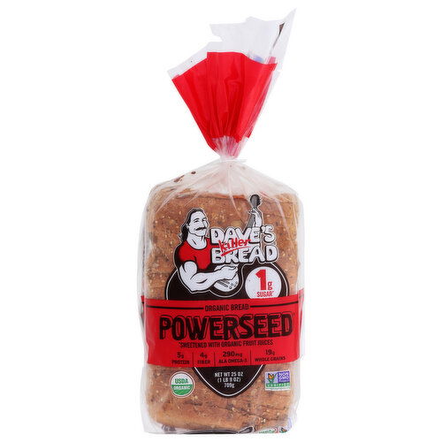 Dave's Killer Bread Organic Thin Sliced Powerseed Bread - 25 Ounce Image 1 of 4