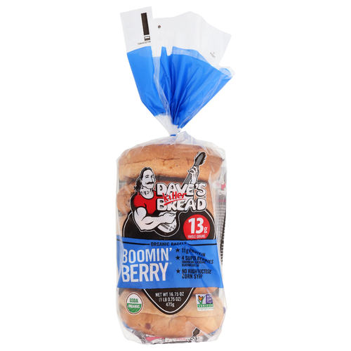 Dave's Killer Bread Boomin' Berry Organic Bagels - 16.75 Ounce
