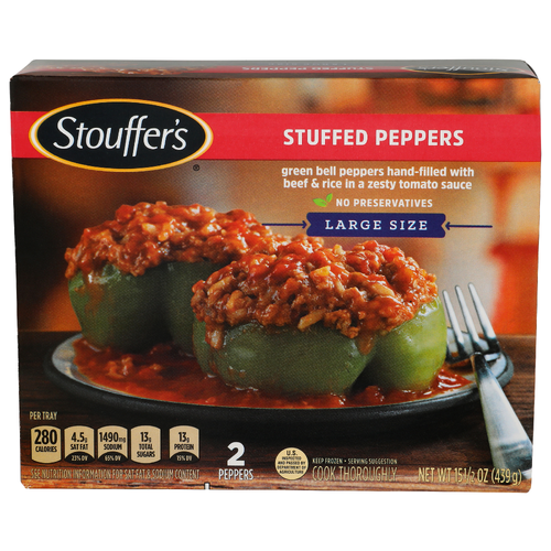 Stouffer's Large Size Stuffed Peppers - 7.75 Ounce - 2 Count
