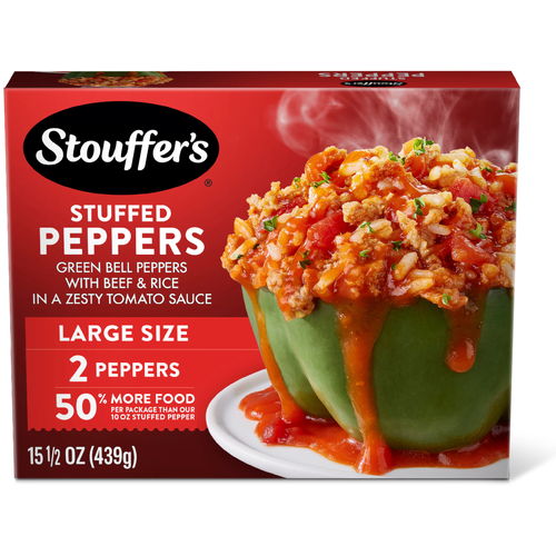 Stouffer's Large Size Stuffed Peppers - 7.75 Ounce - 2 Count Image 1 of 5