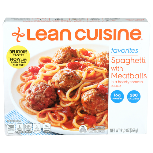 Lean Cuisine Spaghetti With Meatballs - 9.5 Ounce