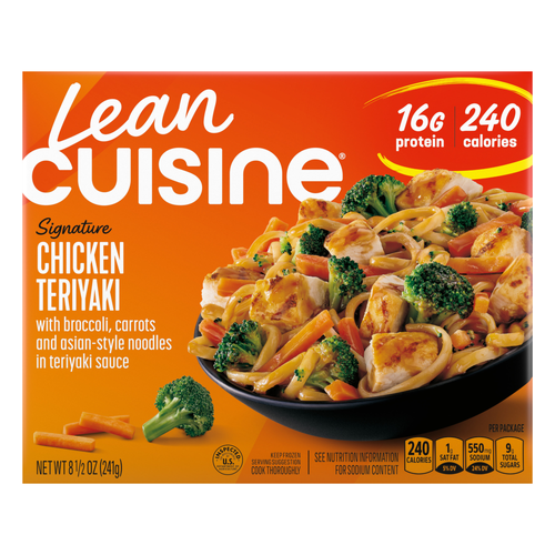 Lean Cuisine Signature Chicken Teriyaki, Frozen Lunch, Meals - 8.5 Ounce Image 1 of 2