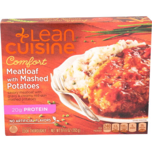 Lean Cuisine Entree Meatload With Mashed Potatoes - 9.38 Ounce