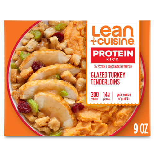 Lean Cuisine Glazed Turkey Tenderloins, Frozen Dinner Protein Kick Bowl - 9 Ounce