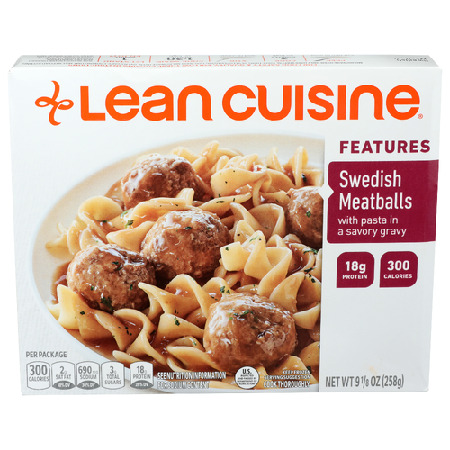 Lean Cuisine Swedish Meatballs With Pasta In a Savory Gravy - 9.13 Ounce