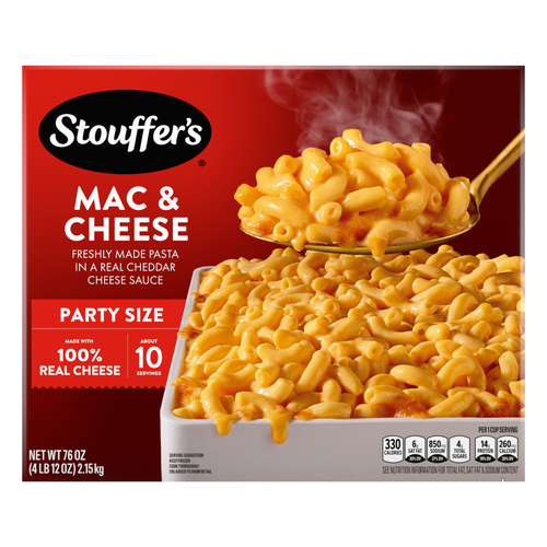 Stouffer's Party Size Mac & Cheese Frozen Meal - 76 Ounce Image 1 of 2