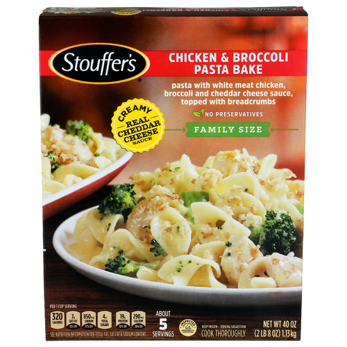 Stouffer's Family Size Chicken & Broccoli Pasta Bake - 40 Ounce