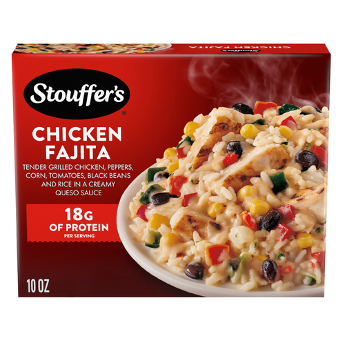 Stouffer's Frozen Meal Cihcken Fajita With Rice - 10 Ounce