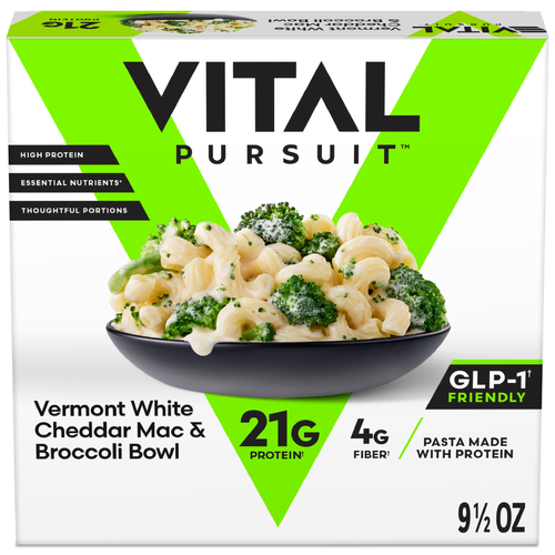 Vital Pursuit Vermont White Cheddar Mac & Cheese Broccoli Bowl - 9.5 Ounce