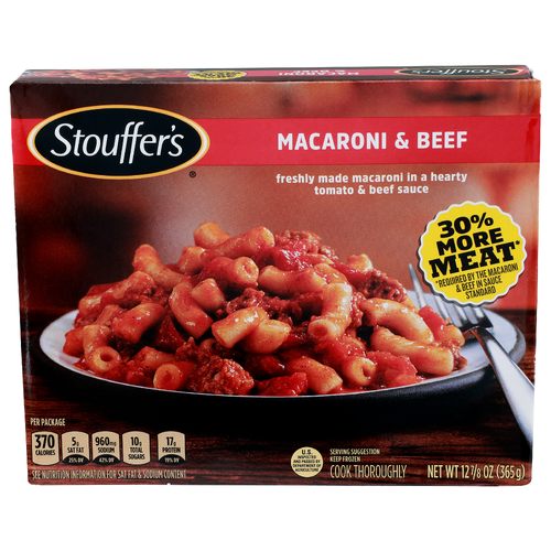 Stouffer's Macaroni & Beef - 12.88 Ounce