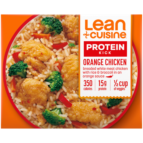 Lean Cuisine Protein Kick Frozen Meal Orange Chicken - 10 Ounce