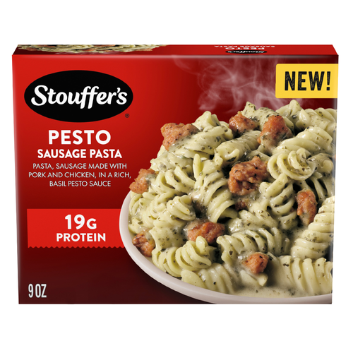 Stouffer's Frozen Meal Pesto Sausage Pasta - 9 Ounce