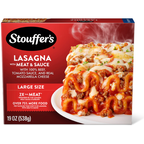 Stouffer's Large Size Lasagna With Meat & Sauce - 19 Ounce Image 1 of 4