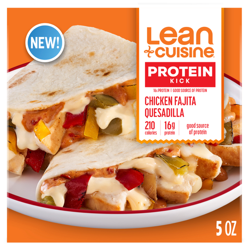 Lean Cuisine Chicken Fajita Quesadilla, Protein Kick - 5 Ounce