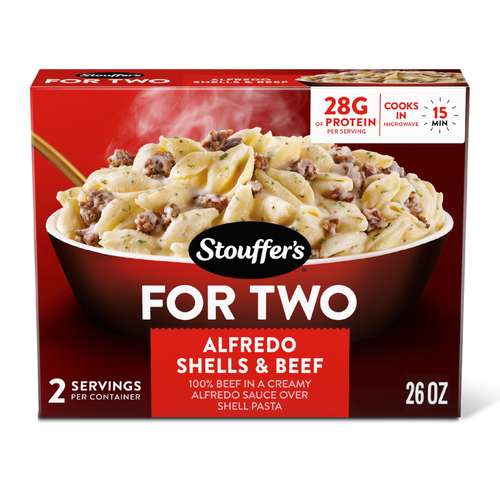 Stouffer's Frozen Meal Beef Alfredo For Two - 1.63 Pound