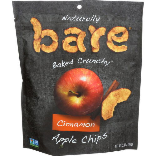 Bare Apple Chips Cinnamon - 3.4 Ounce