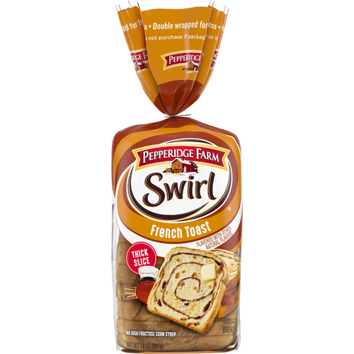 Pepperidge Farm Swirl French Toast Breakfast Bread, Loaf - 14 Ounce
