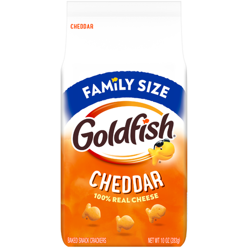 Pepperidge Farm Goldfish Cheddar Cheese Crackers, Bag - 10 Ounce