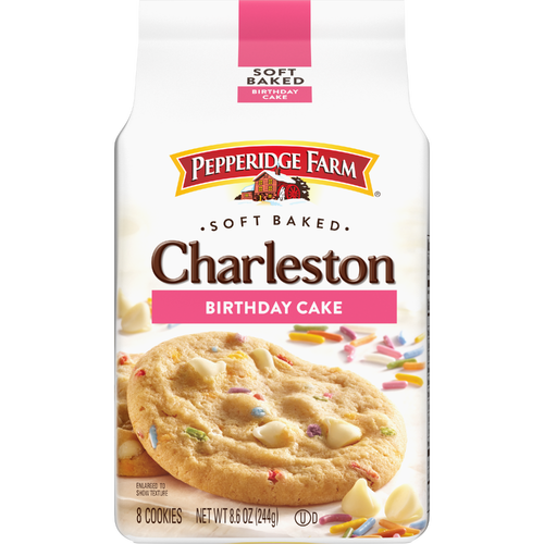 Pepperidge Farm Charleston Birthday Cake Soft Baked Cookies - 8.6 Ounce Image 1 of 2