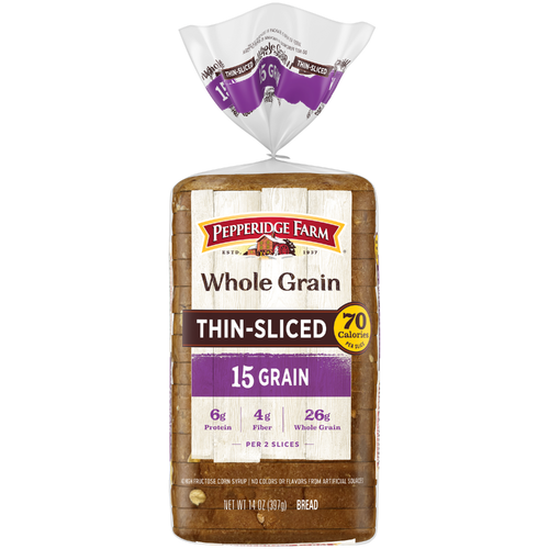 Pepperidge Farm 15 Grain Bread - 14 Ounce Image 1 of 2