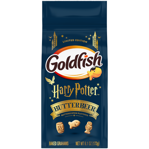 Pepperidge Farm Goldfish Harry Potter Butterbeer Butterscotch Flavored Baked Grahams - 6.1 Ounce