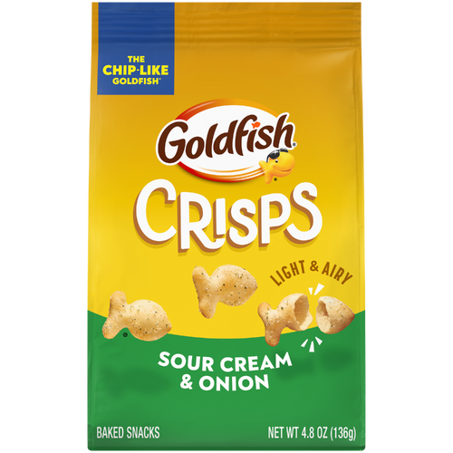 Pepperidge Farm Goldfish Sour Cream & Onion Baked Snacks - 4.8 Ounce Image 1 of 4