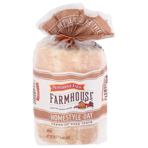 Pepperidge Farm Farmhouse Homestyle Oat Bread - 24 Ounce