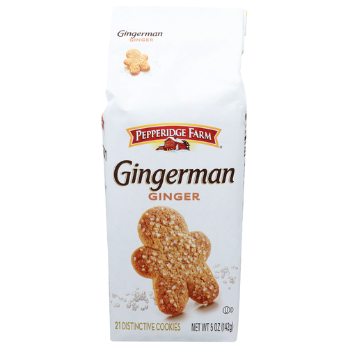 Pepperidge Farm Ginger Cookies - 0.238 Ounce - 21 Count